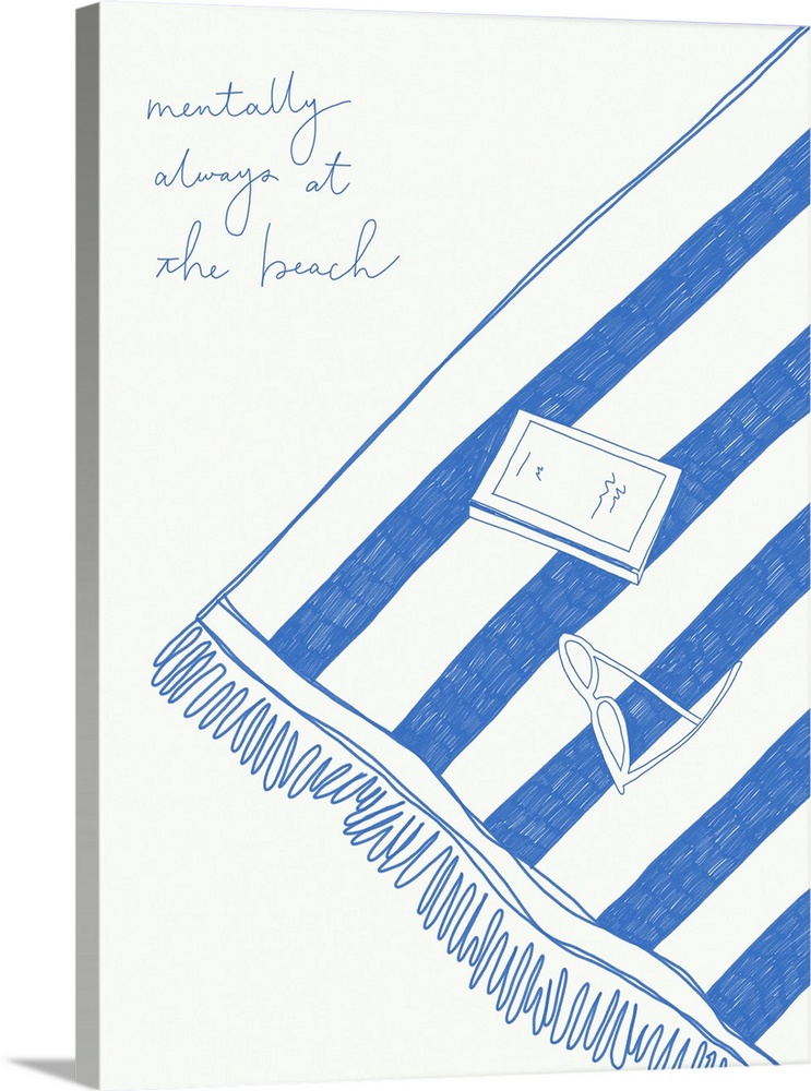 Summer Holiday Beach Towel