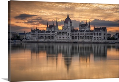 Sunrise In Budapest