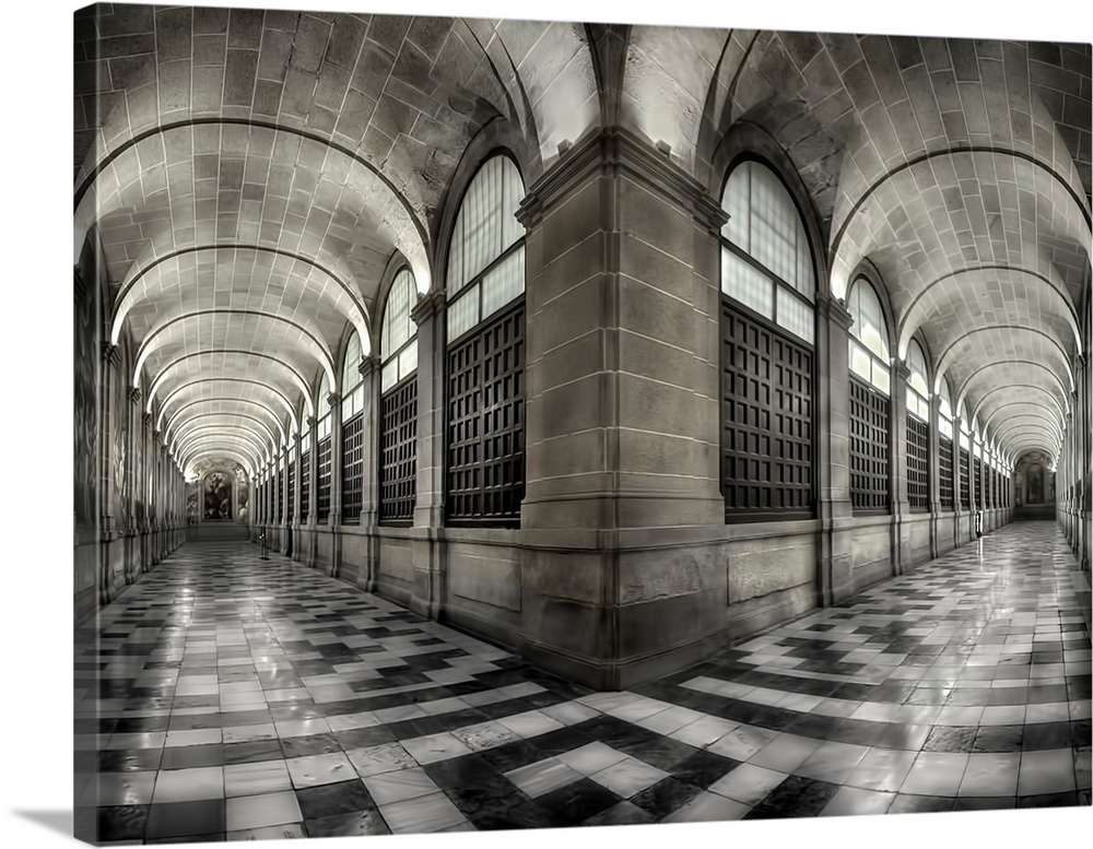 The Corridors Of The Escorial