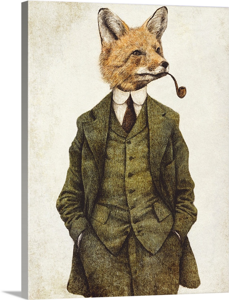 The Vintage Stylish Fox