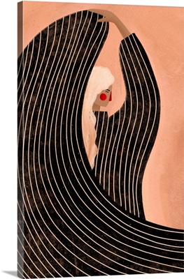 The Woman With The Black Dress