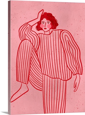 The Woman With The Striped Pajamas