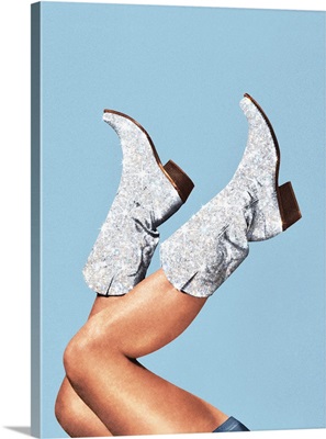 These Boots Glitter Blue II
