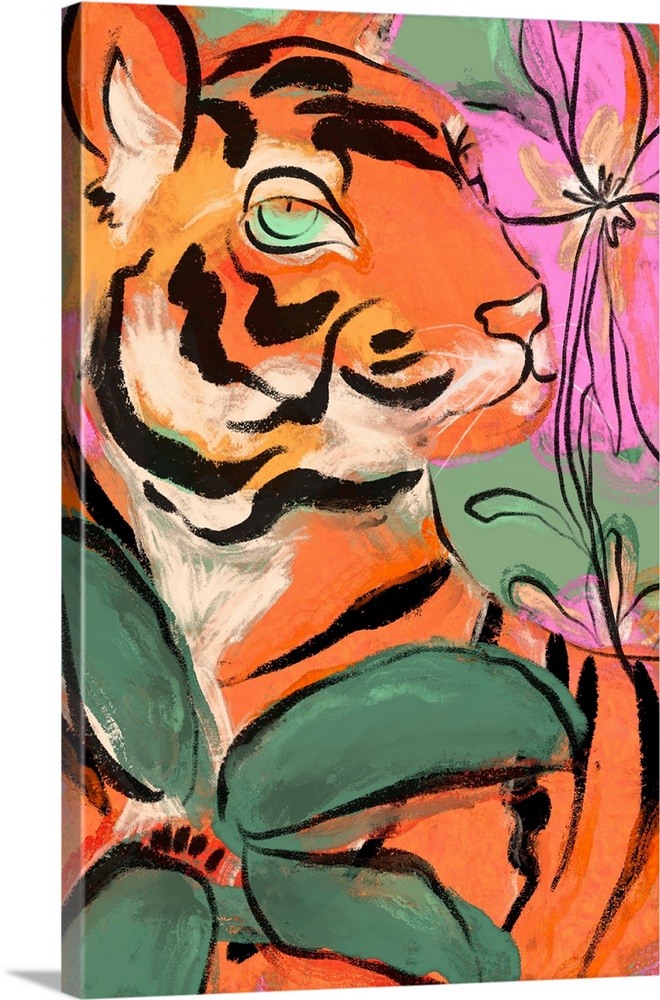 Tiger In Jungle No. 2