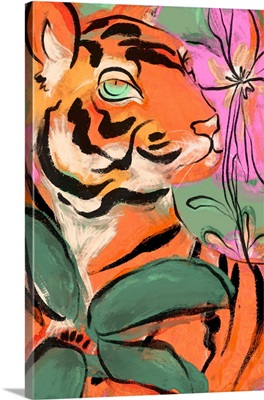 Tiger In Jungle No. 2