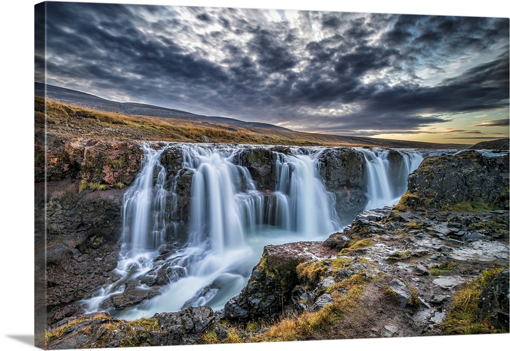 Unknown Falls In Iceland