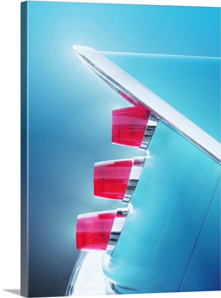 US Classic Car 1959 Adventurer Tail Fin Abstract