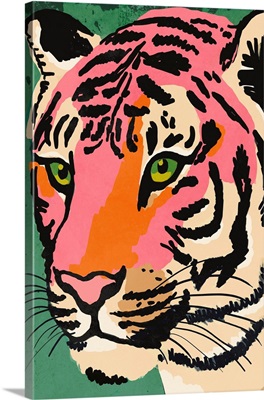 Vibrant Tiger Gaze