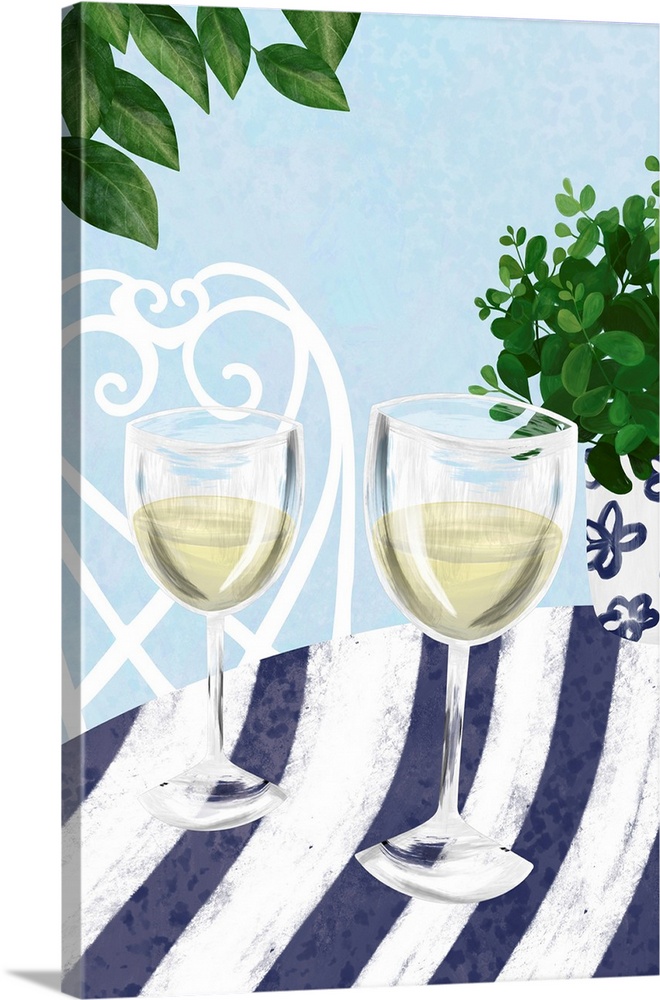 White Wine Under The Tree