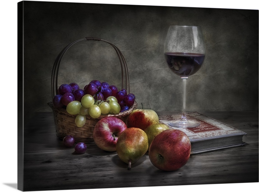 Wine, Fruit and Reading