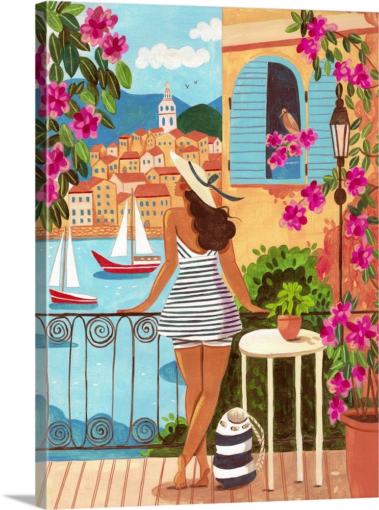 Woman In Saint-Tropez