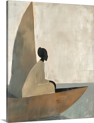 Woman On Boat