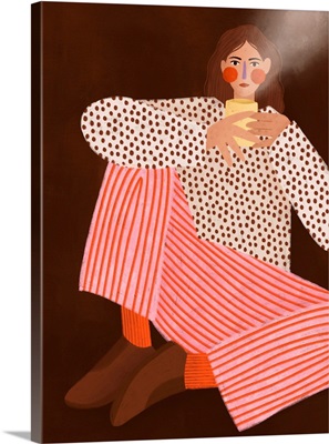 Woman With The Cup Of Tea