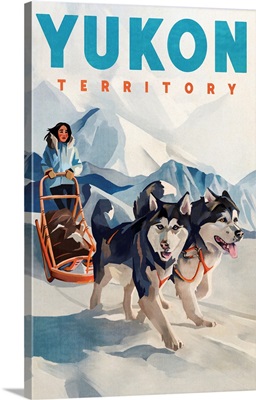 Yukon Territory Dog Sled