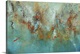 image thumbnail of Contemporary abstract painting using vibrant cool tones with splashes of warm tones mixed in to break the monotony of the ...
