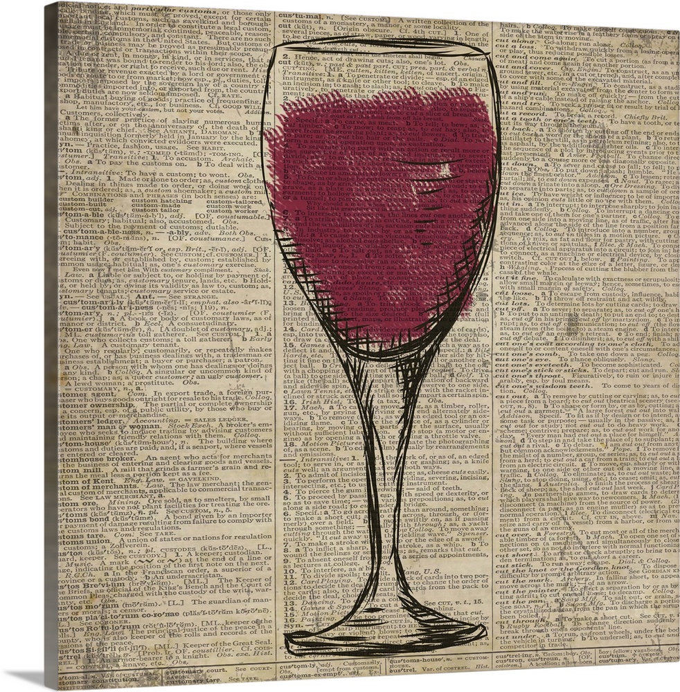 Dictionary Red Wine