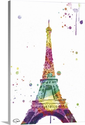 Eiffel Watercolor
