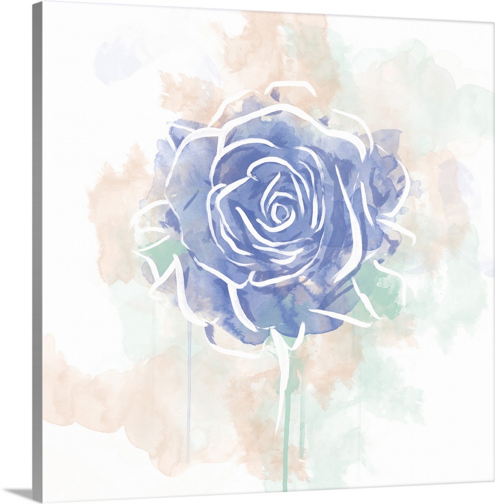 Floral Watercolor Rose