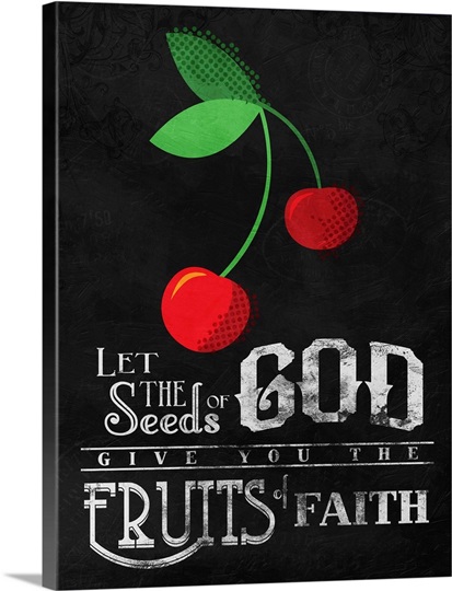 Fruit of Faith Photo Canvas Print | Great Big Canvas