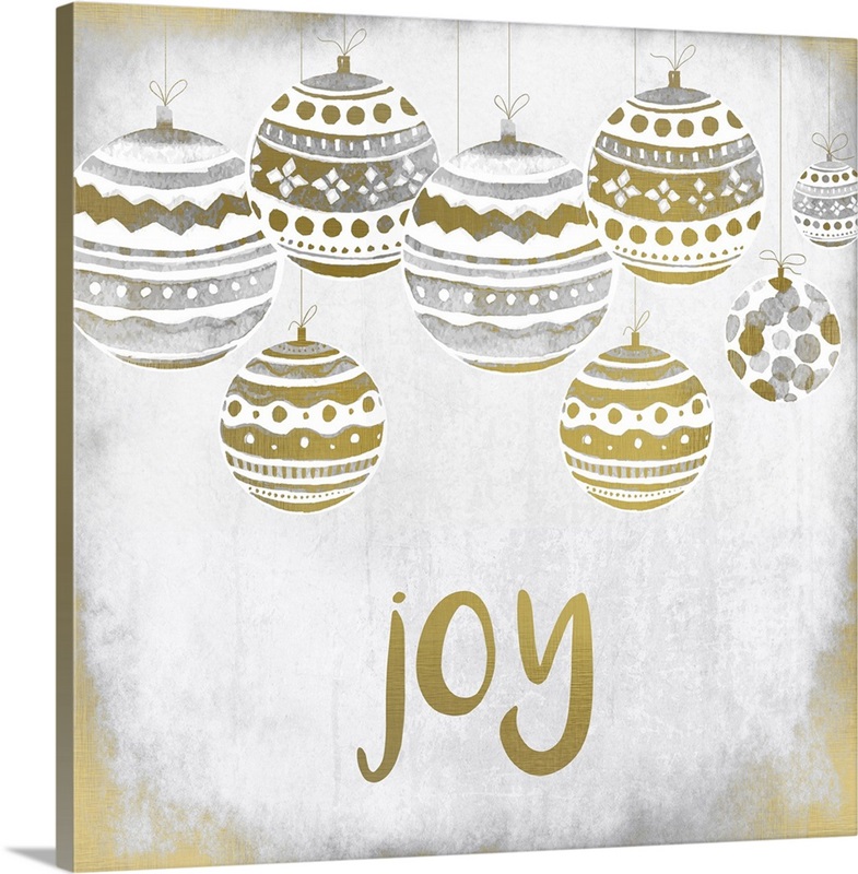 Joy Christmas Wall Art, Canvas Prints, Framed Prints, Wall Peels