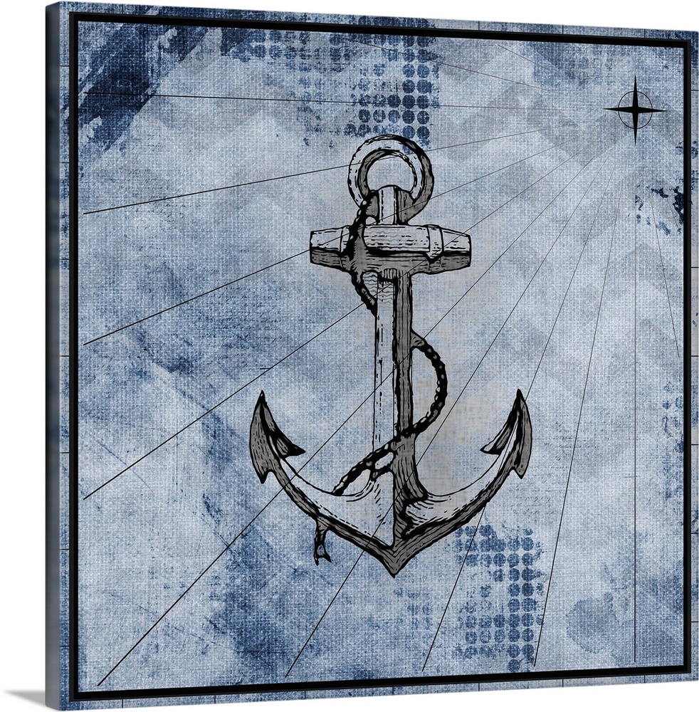 Nautical I Wall Art, Canvas Prints, Framed Prints, Wall Peels | Great ...