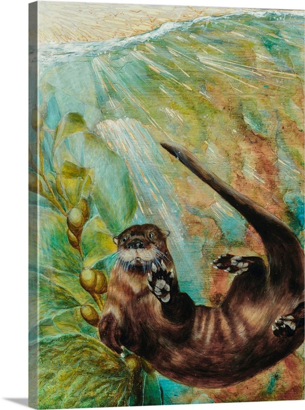 Significant Otter - Framed, Limited Edition Giclee