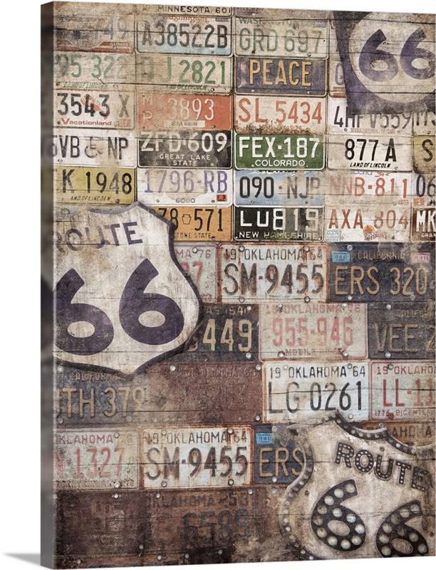 Route 66 Collage | Great Big Canvas