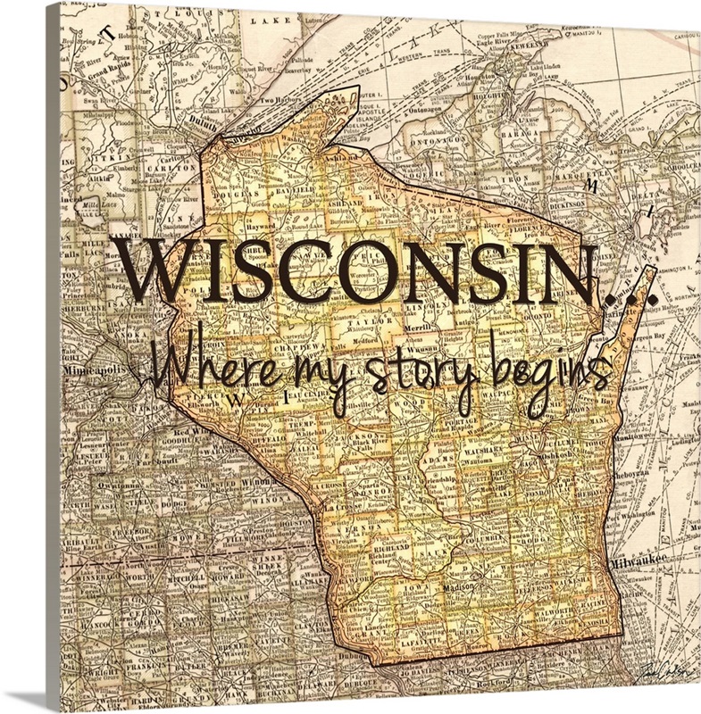 Wisconsin Story Great Big Canvas