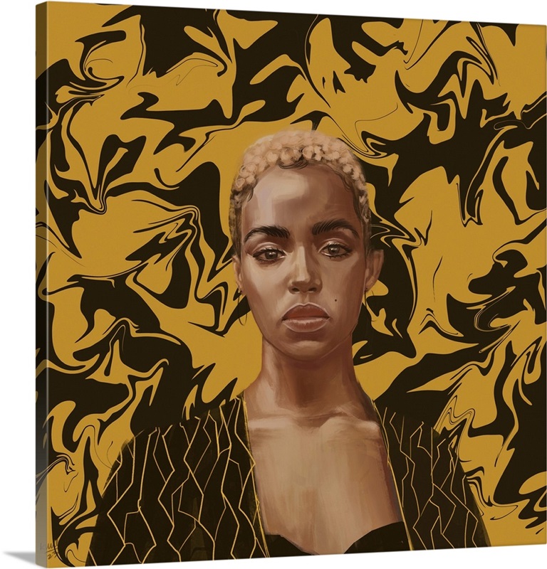 Black And Gold Wall Art, Canvas Prints, Framed Prints, Wall Peels