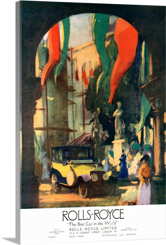 1920's UK Rolls Royce Magazine Advert
