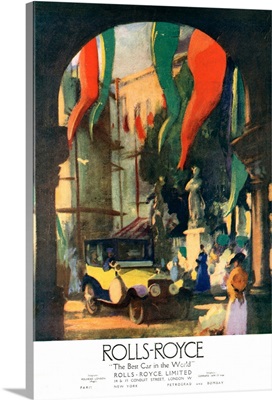 1920's UK Rolls Royce Magazine Advert