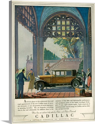 1920's USA Cadillac Magazine Advert
