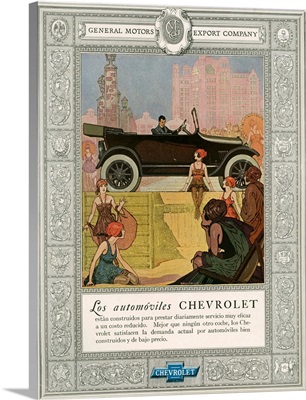 1920's USA Chevrolet Magazine Advert