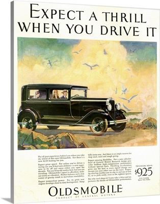 1920's USA Oldsmobile Magazine Advert