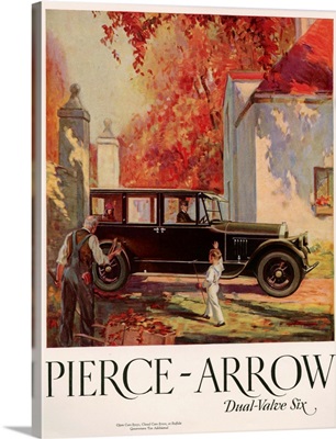 1920's USA Pierce-Arrow Magazine Advert