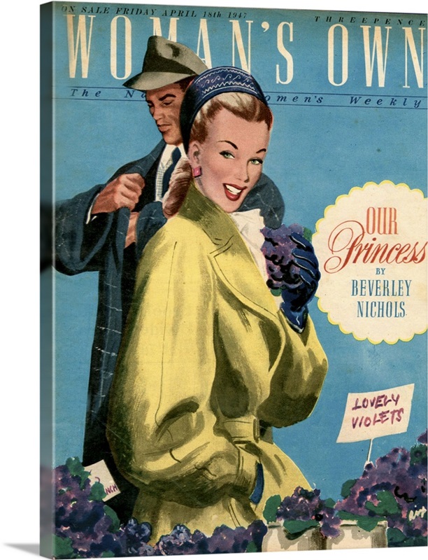 1940's UK Woman's Own Magazine Cover | Great Big Canvas