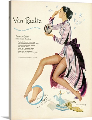 1940's USA Van Raalte Magazine Advert
