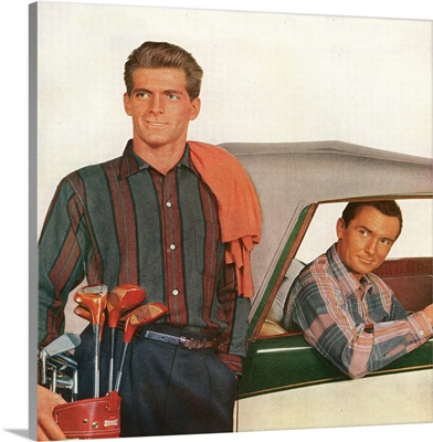 1950's USA Arrow Magazine Advert (detail)