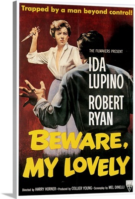 1950's USA Beware my Lovely Film Poster
