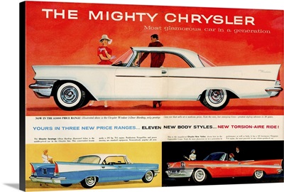 1950's USA Chrysler Magazine Advert