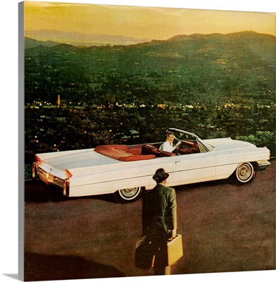1960's USA Cadillac Magazine Advert (detail)