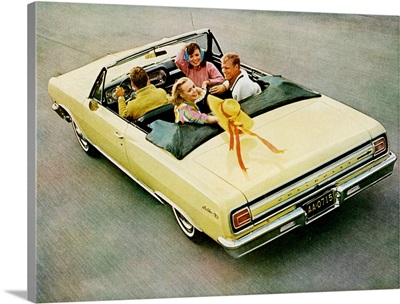 1960's USA Chevrolet Magazine Advert (detail)