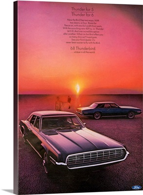 1960's USA Ford Magazine Advert (detail)