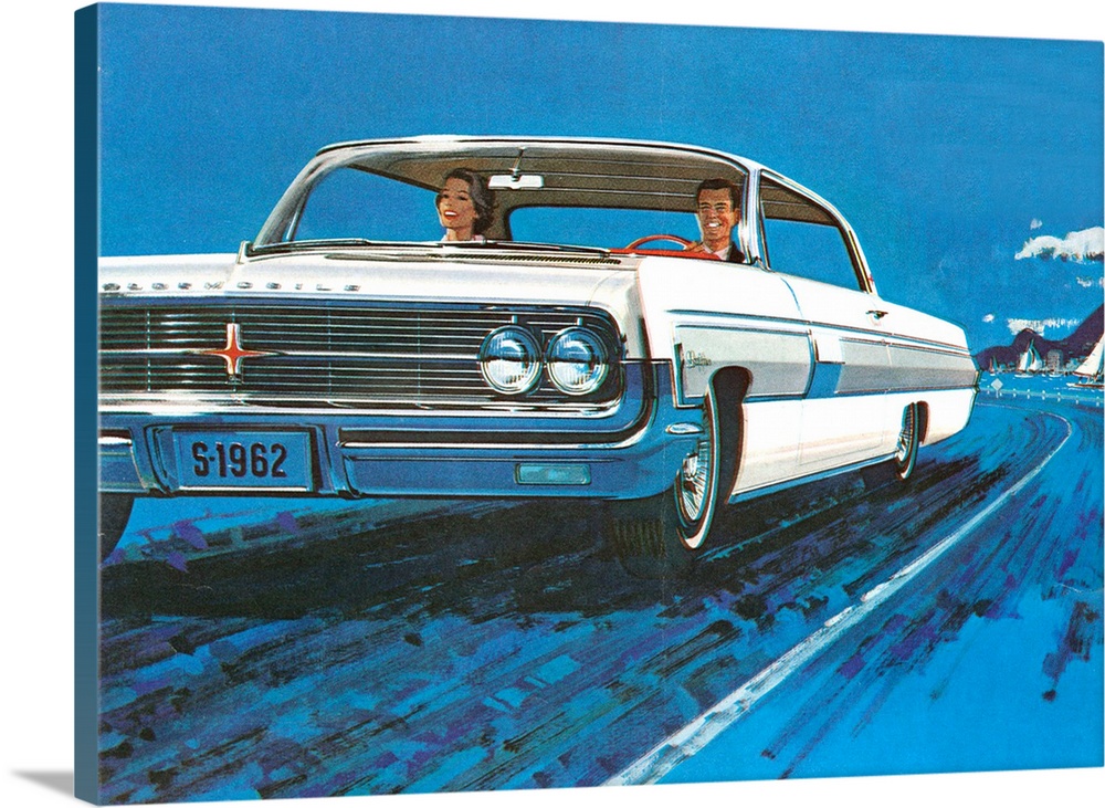 1960's USA Oldsmobile Magazine Advert (detail)