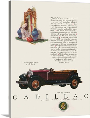Cadillac Automobile Advertisement
