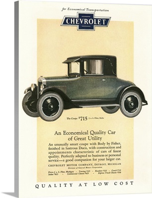 Chevrolet Automobile Advertisement