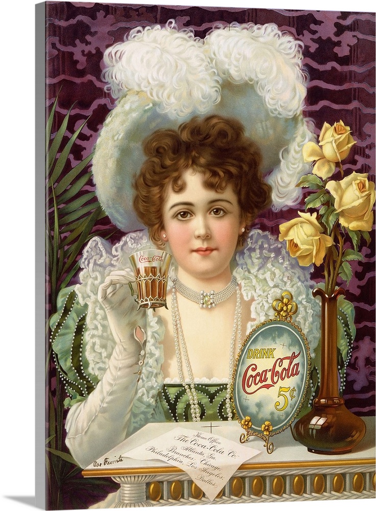 1890s USA Coca-Cola Magazine Advert
