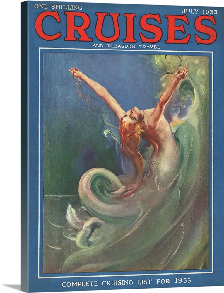 Cruises.1930s.UK. .mermaids magazines nautical...