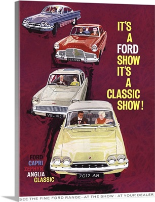 Ford Car Show Advertisement