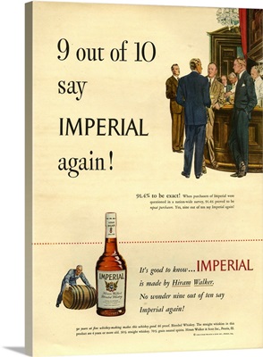 Imperial Whisky Magazine Advertisement